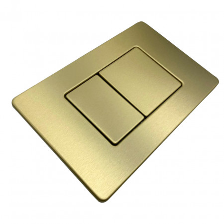 Кнопка смыва для инсталляции VBI ELBA X BRUSHED GOLD
