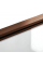 Шторка для ванны REA  AGAT-2 100 BRUSHED COPPER складная