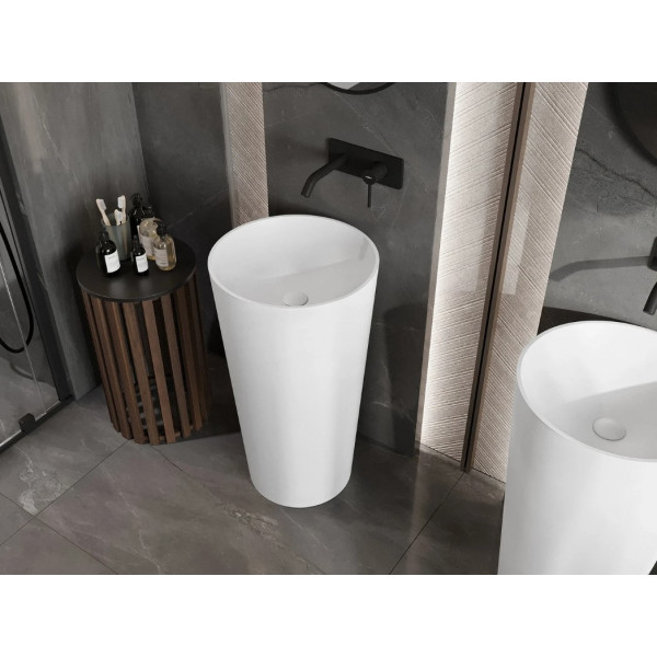Умивальник (раковина) MEXEN ONYX-3 WHITE MATT підлоговий