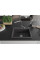 Гранітна кухонна мийка MEXEN OSCAR BLACK GRANITE + сифон CHROME