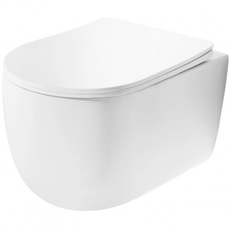 Подвесной унитаз REA EDDY N TORNADO RIMLESS WHITE белый