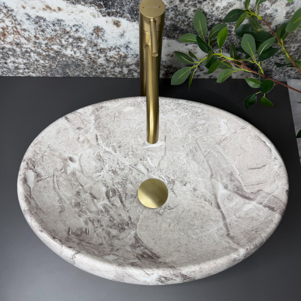Умывальник (раковина) VBI VENETO STONE GLOSSY накладной
