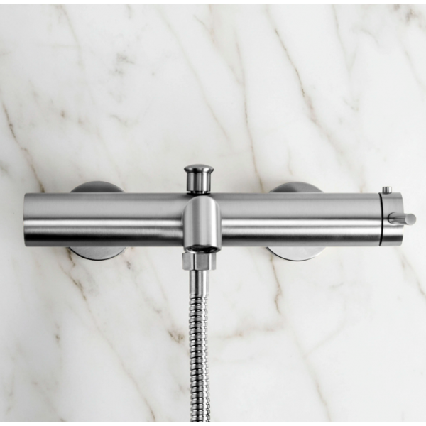Смеситель для ванны REA FOSS NICKEL BRUSHED с изливом