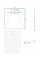 Душевой поддон REA BAZALT 90x90 CARRARA BLACK