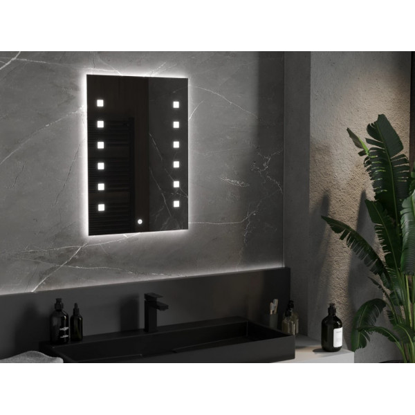 Дзеркало MEXEN NER 50x70 LED прямокутне