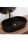 Умывальник (раковина) REA NADIA BLACK MARBLE SHINY накладной