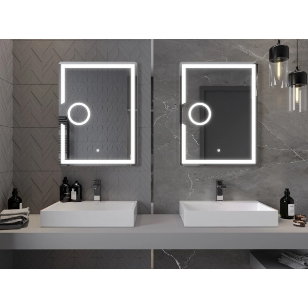 Дзеркало MEXEN ONYX 60x80 LED прямокутне
