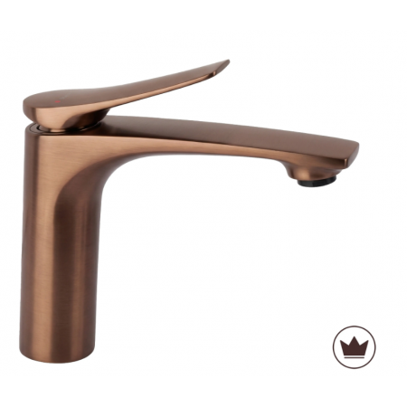 Смеситель для раковины REA VISION BRUSHED COPPER низкий
