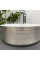 Умывальник (раковина) VBI PRATO BRUSH SILVER WHITE накладной