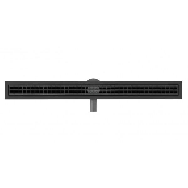 Трап для душу MEXEN FLAT 80 M33 BLACK 360° чорний