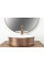 Умывальник (раковина) REA SAMI ROSE BRUSHED GOLD WHITE накладной