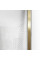 Душевая стенка REA AERO OMBRE 110 MATT BRUSHED GOLD