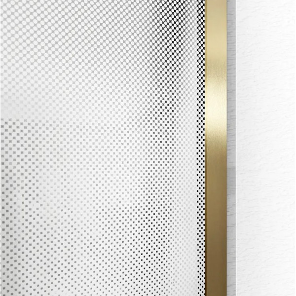 Душевая стенка REA AERO OMBRE 110 MATT BRUSHED GOLD