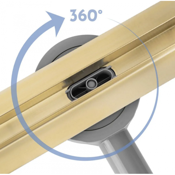 Трап для душа REA NEOX 60 SLIM PRO GOLD золотой