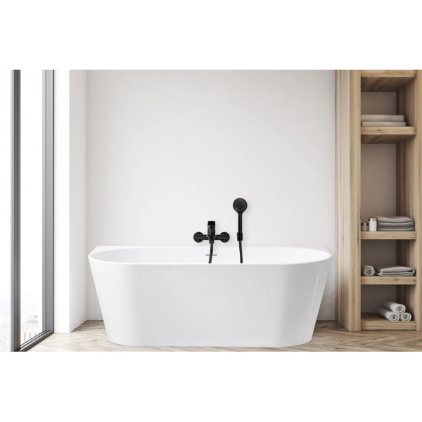 Ванна пристенная REA CAPRI 170х75 WHITE акриловая