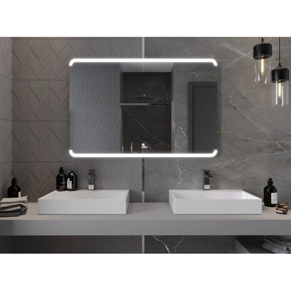 Дзеркало MEXEN NIDA 120x80 LED прямокутне