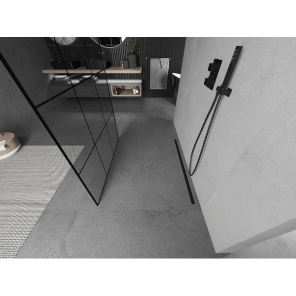 Душова стінка MEXEN KIOTO 100 LOFT BLACK