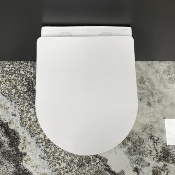 Подвесной унитаз VBI VULCANO WHITE MATT