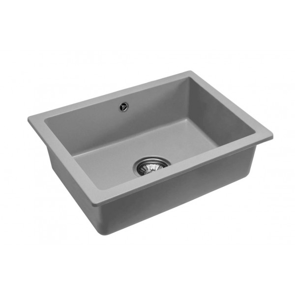 Гранитная кухонная мойка REA NELS GREY GRANITE