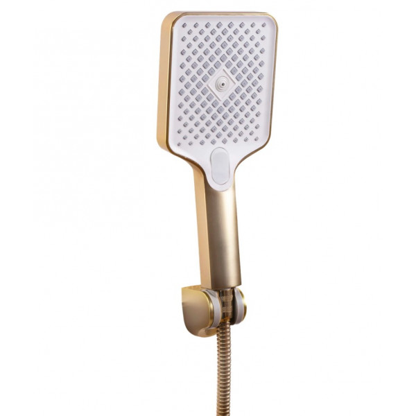 Смеситель для ванны и душа REA HASS BRUSHED GOLD настенный с изливом