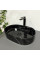 Умывальник (раковина) VBI VERONA 50 BLACK MARMO GLOSSY накладной