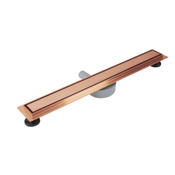 Трап для душа REA NEOX 70 PRO BRUSHED COPPER