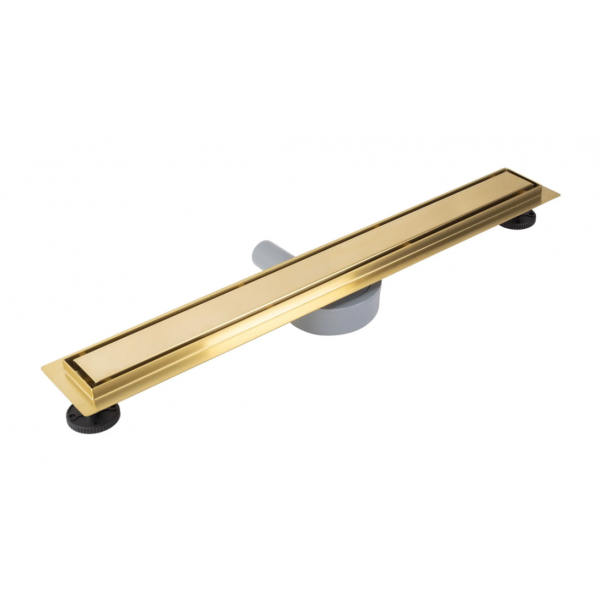 Трап для душа REA NEOX 90 PRO BRUSHED GOLD 2в1 матовое золото