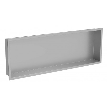 Вбудована полиця MEXEN X-Wall-R 90 INOX з обідком