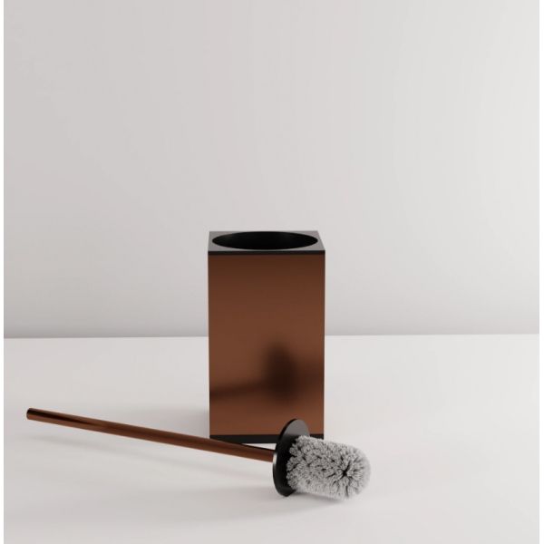 Ёршик для унитаза напольный REA B110 BRUSHED COPPER