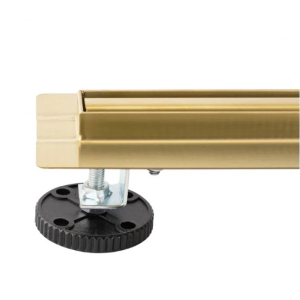 Трап для душа REA NEOX 90 SLIM PRO BRUSHED GOLD матовое золото