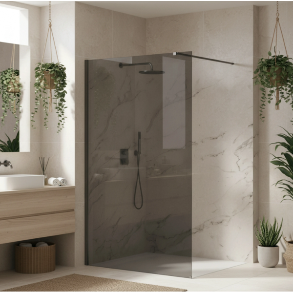 Душевая стенка REA FLEXI 130 GREY TYTAN