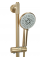 Душевой гарнитур REA VERSO BRUSHED GOLD матовое золото с изливом
