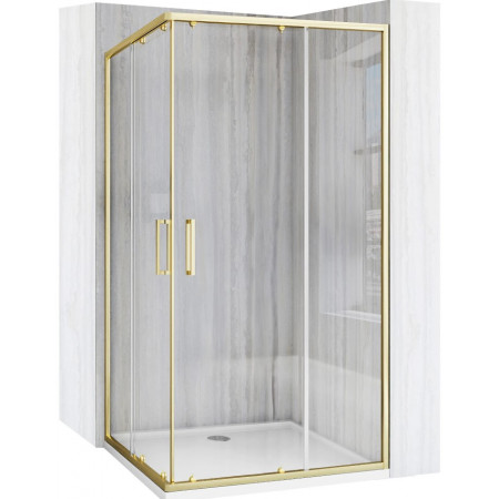 Душевая кабина REA CITY 80х100 BRUSHED GOLD