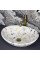 Умывальник (раковина) VBI PARMA MARBLE WHITE GLOSSY накладной