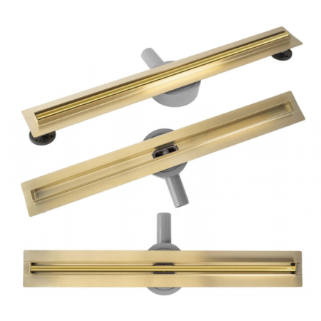Трап для душа REA NEOX 90 SLIM PRO GOLD