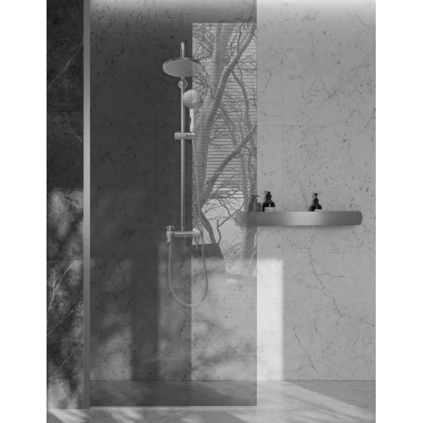 Полка для ванны и душа REA SF03 60 NICKEL BRUSHED