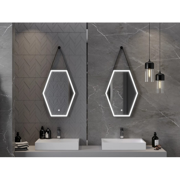 Дзеркало MEXEN ORLA 50x70 LED нестандартне
