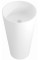 Умивальник (раковина) MEXEN ONYX-1 WHITE MATT підлоговий