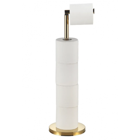 Стойка для туалетной бумаги VBI ROUND GOLD
