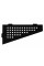 Угловая полка для ванны REA SF05 30 BLACK MATT