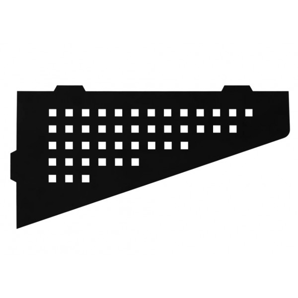Угловая полка для ванны REA SF05 30 BLACK MATT