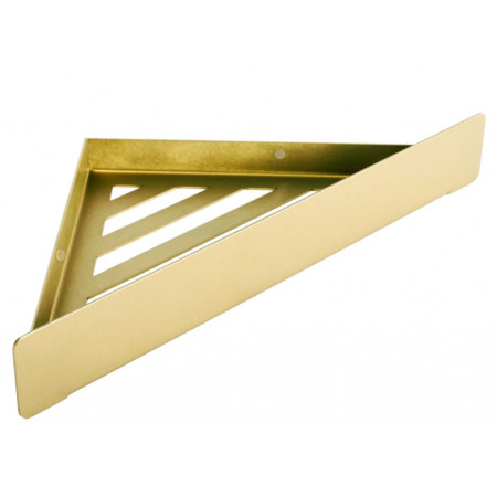Угловая полка для ванны REA SF07 28 BRUSHED GOLD