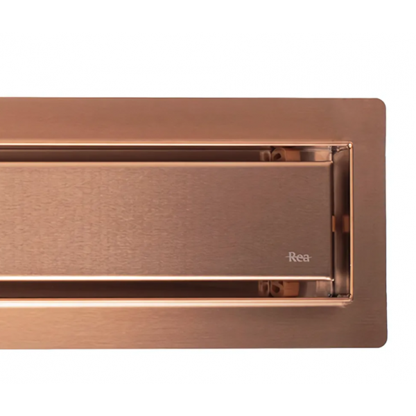 Трап для душа REA NEOX 60 BRUSHED COPPER