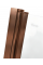 Шторка для ванны REA  AGAT-3 120 BRUSHED COPPER складная