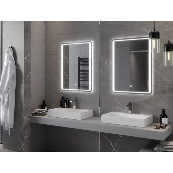 Дзеркало MEXEN ZUSA 60x80 LED прямокутне