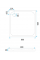 Душевой поддон REA BELMOND 80x80 WHITE