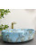 Умывальник (раковина) VBI UDINE MARBLE BLUE MATT накладной