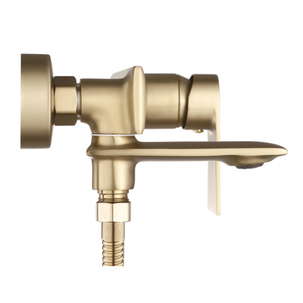 Смеситель для ванны REA VENETA BRUSHED GOLD с изливом
