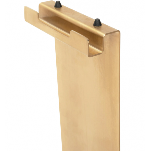 Полка REA TORI BRUSHED GOLD на душевую стенку