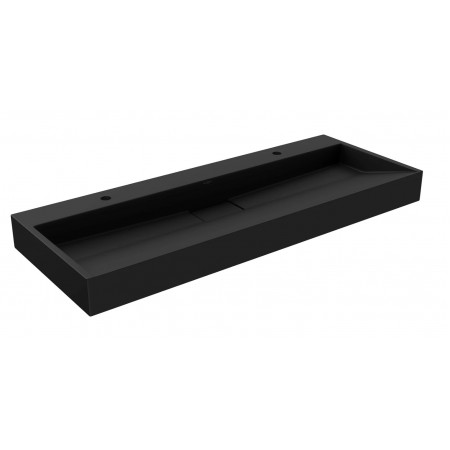 Умивальник (раковина) MEXEN AVA 100 BLACK MATT 2/O накладний підвісний